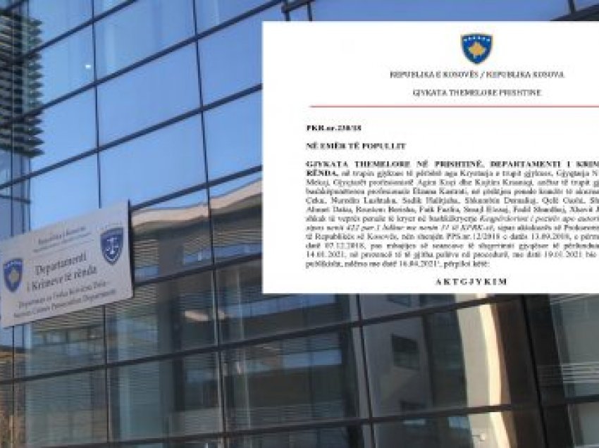 Arsyetimi me shkrim i Gjykatës Themelore në Prishtinë, për lirimin nga aktakuza e 12 të akuzuarve në rastin “Veteranët”