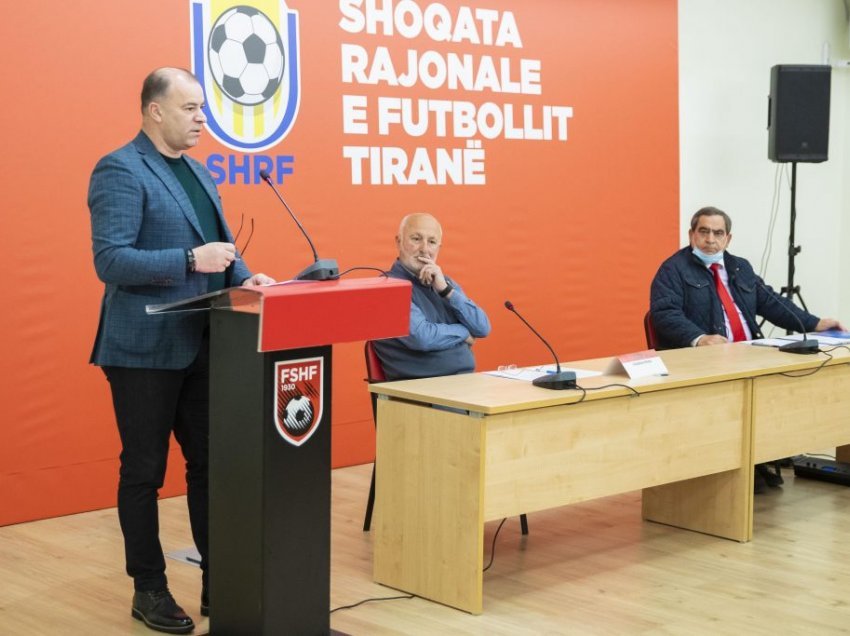 Shoqata Rajonale e Futbollit Tiranë zgjedh delegatët për Asamblenë e FSHF dhe miraton anëtarët e rinj