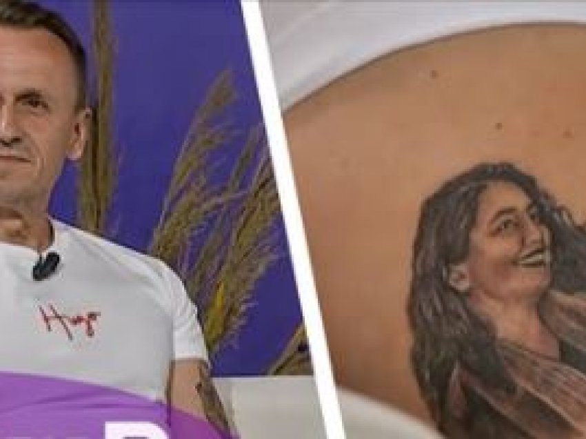 Pasi tatuazhit me Albin Kurtin, burri nga Ferizaji e bën tatuazh edhe fytyrën e Vjosa Osmanit