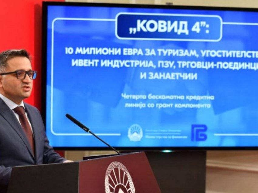Besimi dhe Naumov: Grant deri në 15.000 euro për punësime të reja dhe suksesshmëri përmes linjës kreditore pa interes “Kovid4”