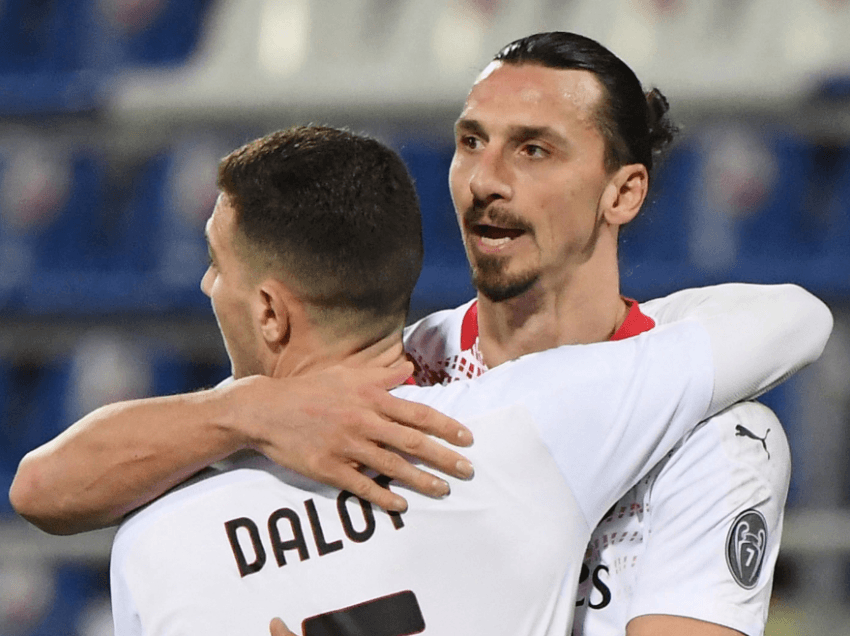 Dalot: Milani është më i fortë me Ibrahimovicin