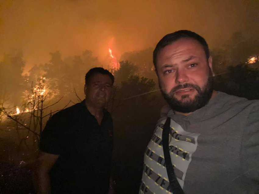 Bahtiri viziton Koshtovën e kapluar nga zjarri