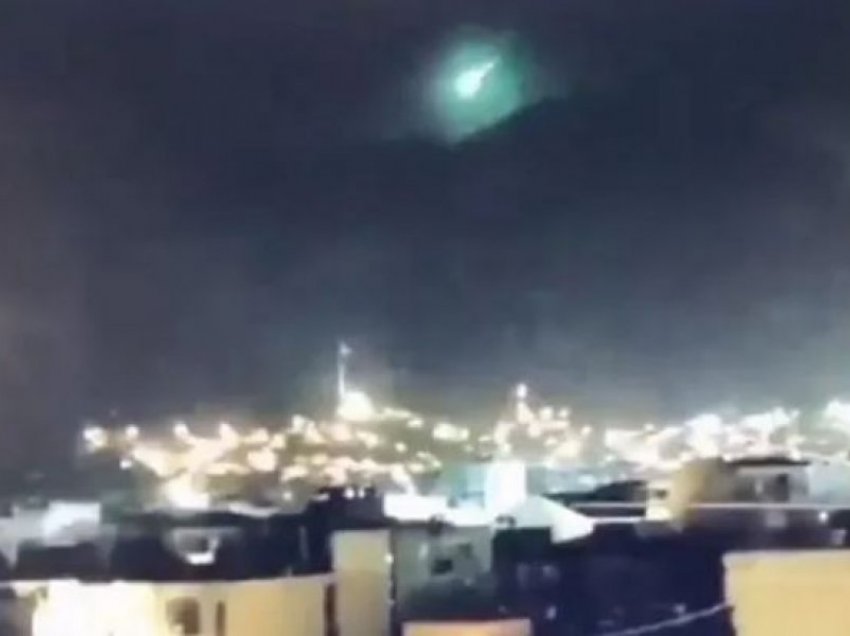 E bën qiellin të gjelbër shpërthimi misterioz i meteorit në Turqi