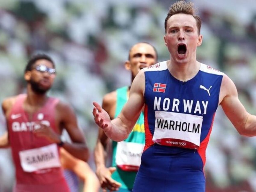 Varholm me rekord të ri të botës në 400 metra