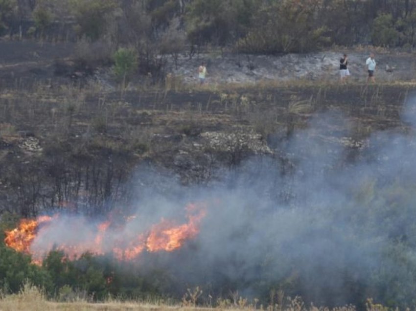 Eliminohen vatrat e zjarrit në Dukat e Gjirin e Gramës, shmanget rreziku për banesat në fshatin Livadhja