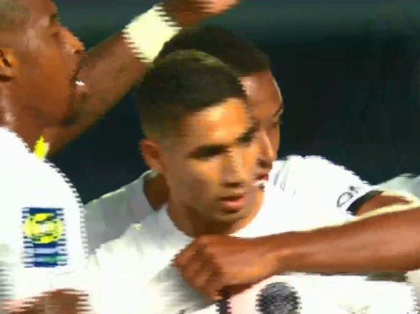 Hakimi shënon gol në debutimin me PSG-në