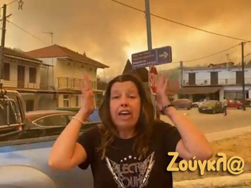 “Nuk largohem”, qytetarja nuk pranon të evakuohet nga zona e zjarrit, shpërthen në ofendime ndaj qeverisë: 