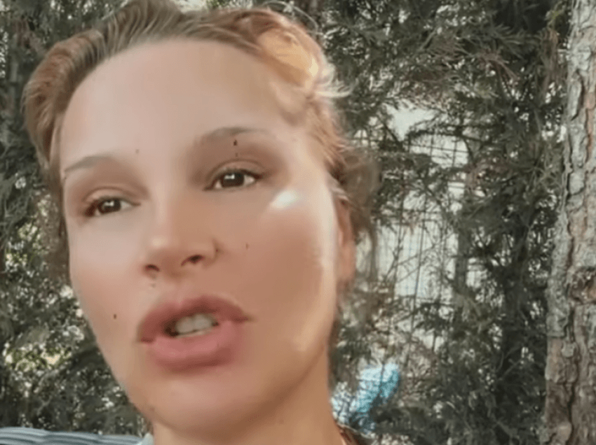 Rudina Magjistari ka publikuar një video ku shfaqet pa make-up, por nën efektin filtrave