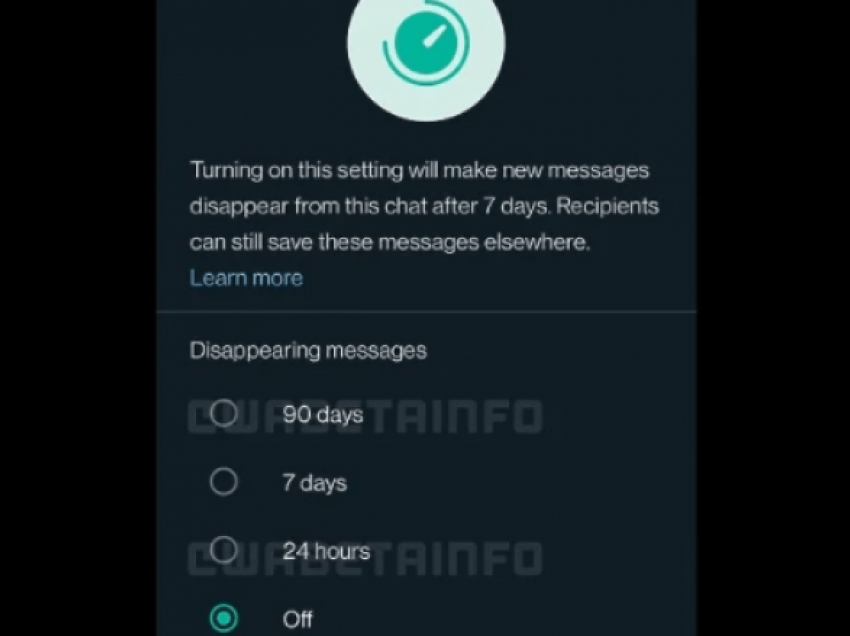 WhatsApp punon në mesazhe që zhduken në 90 ditë