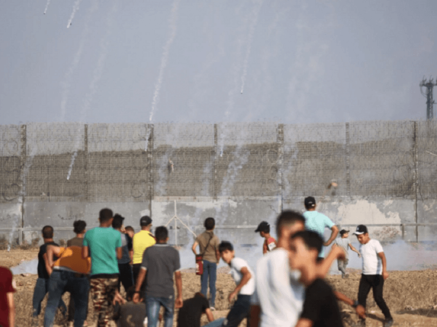 Mbi 20 palestinezë të lënduar nga të shtënat izraelite në protestë