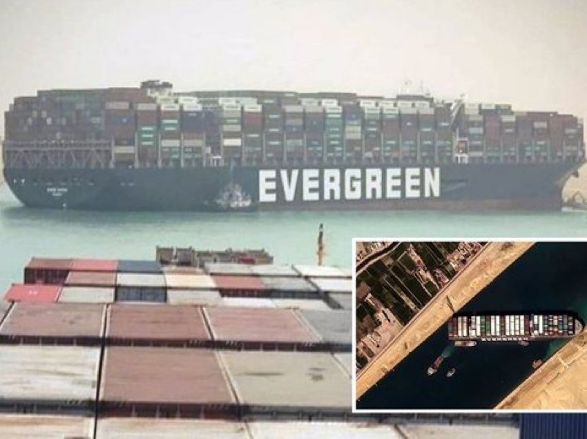 Të gjithë me zemër të ngrirë, anija gjigande EverGreen kalon sërish në kanalin e Suezit