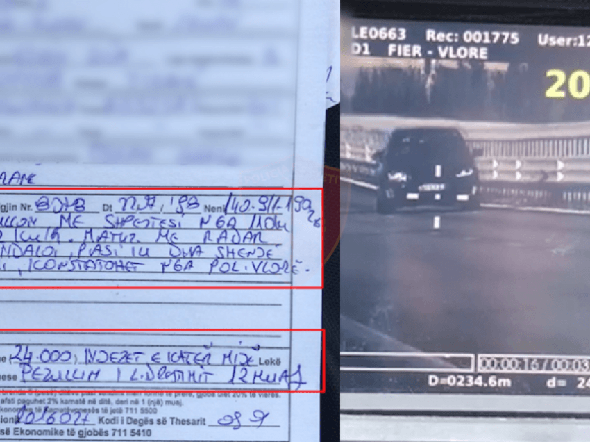 Policia rrugore “zhdëp” shoferët problematik me gjoba dhe pezullim patente