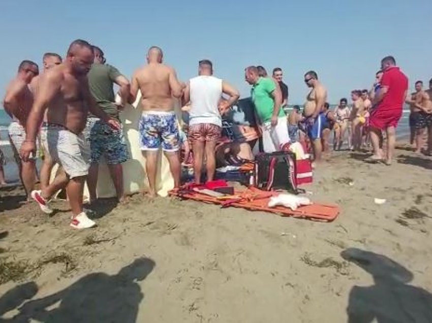 Mbyten dy persona në plazhin e Spillesë