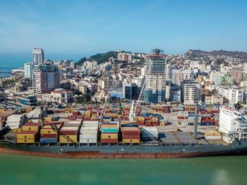 Rritet me 16 për qind qarkullimi i mallrave në Portin e Durrësit