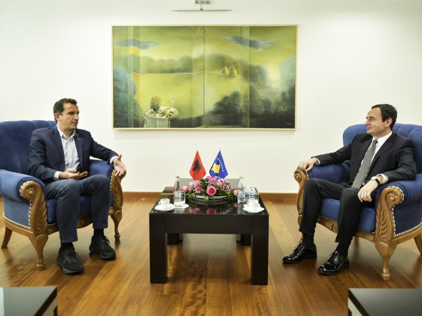 Kryeministri Kurti priti në takim kryebashkiakun e Tiranës, Erion Veliaj