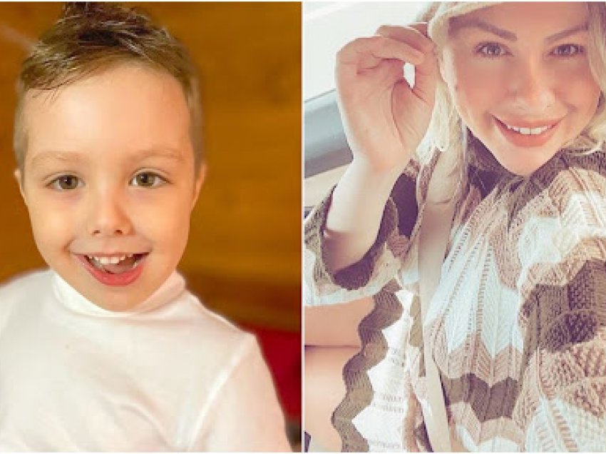 Vesa Luma publikon foto me djalin krahë njëri tjetrit