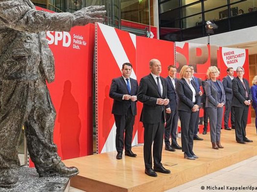 Partia Socialdemokrate Gjermane publikoi emrat e ministrave të qeverisë federale
