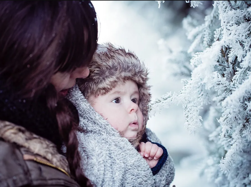 Kujdesi i duhur për foshnjat dhe fëmijët gjatë ditëve të ftohta të dimrit