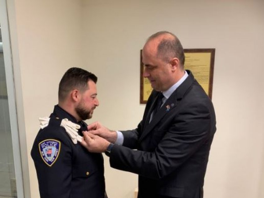 ​Drejtori i Policisë takoi përfaqësuesit e Asociacionit Shqiptaro-Amerikan për Zbatim të Ligjit