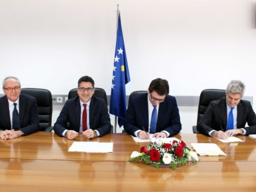 ​Nënshkruhen dy marrëveshje me BEI dhe BERZh për Ndërtimin e Impiantit për Trajtimin e Ujërave të Zeza në Mitrovicë