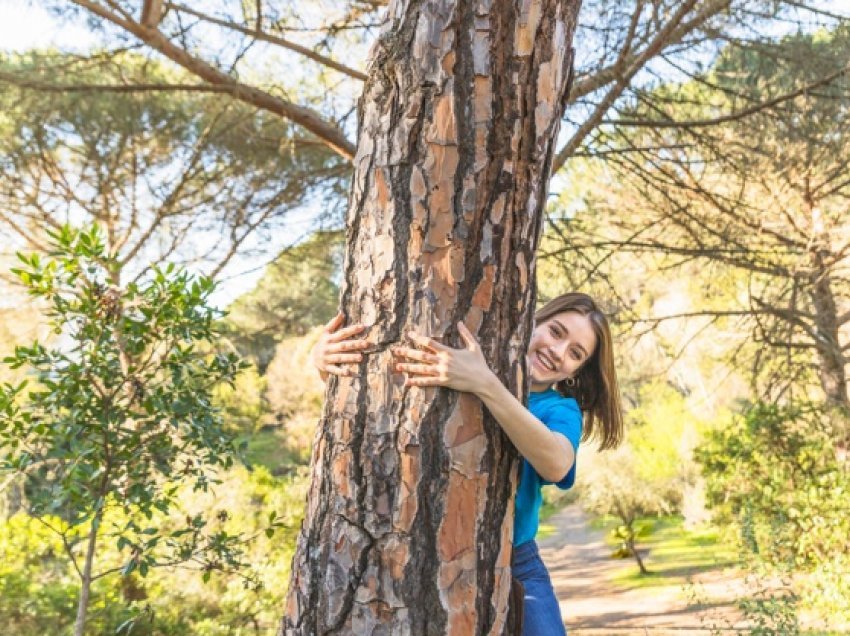 Teknika e përqafimit të pemës. Kontakti fizik rrit ndërgjegjësimin!