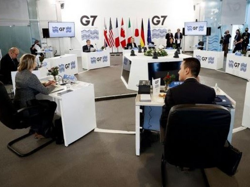 G7 thirrje Rusisë: Agresioni i mëtejshëm ushtarak kundër Ukrainës do të kishte pasoja të mëdha