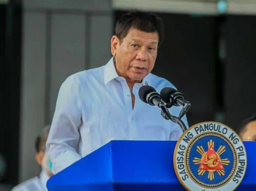 Heq dorë Rodrigo Duterte, presidenti i Filipineve tërheq kandidaturën e tij në zgjedhjet për senator