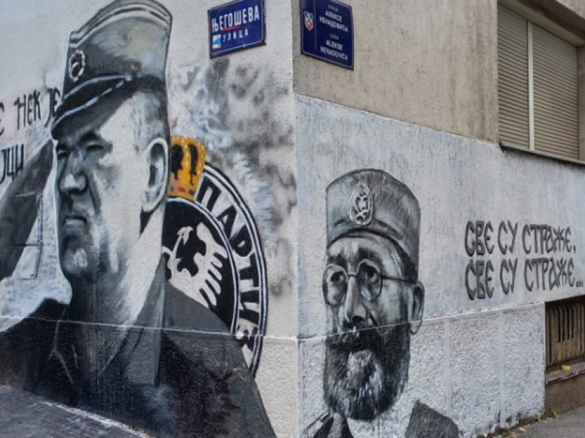 Bramerc në OKB: Murali Mladiçit në Beograd mohim i gjenocidit dhe festim i kriminelit