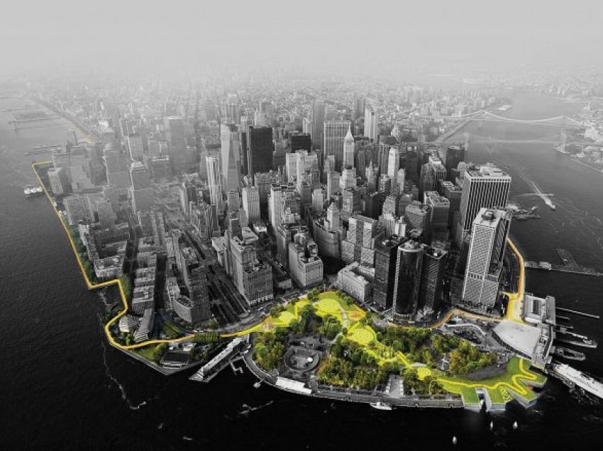 New Yorku po ndërton një mur kundër vërshimeve që mund të sjellin ndryshimet klimatike