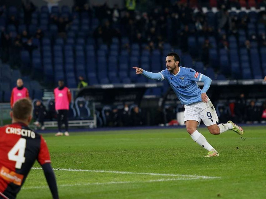 Shqiptarët me Lazion triumfojnë ndaj Genoas
