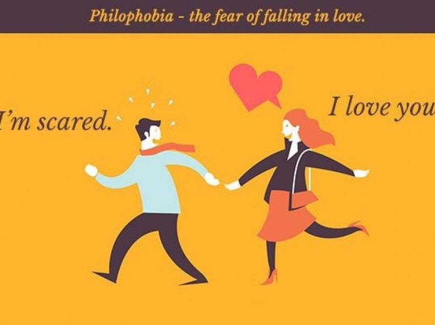 Frika për të rënë në dashuri ekziston vërtet dhe quhet philofobia!