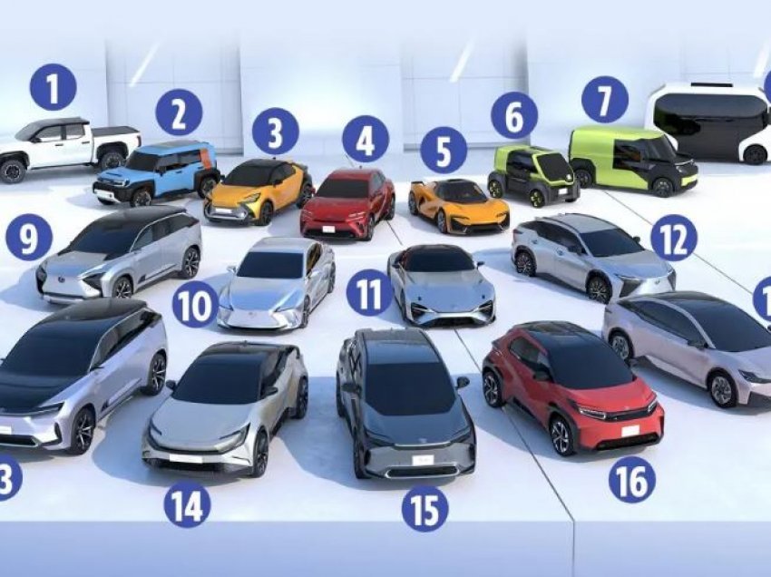 Toyota do të prodhojë 30 modele të veturave elektrike për 8 vjet