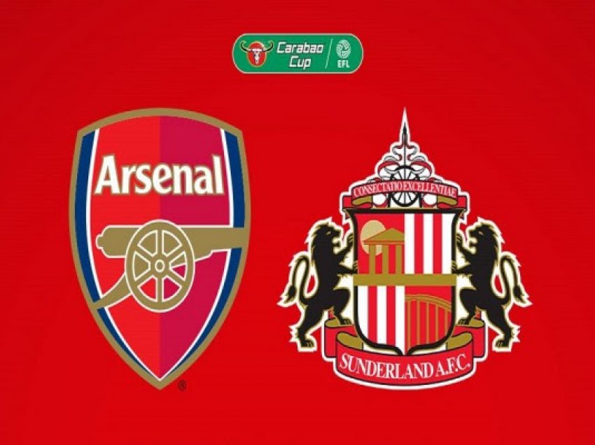 Carabao Cup/Arsenali pret në shtëpi Sunderlandin