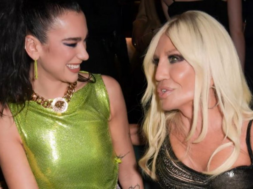 Donatella Versace i thotë Dua Lipës: Kosova ka shumë për t’u krenuar