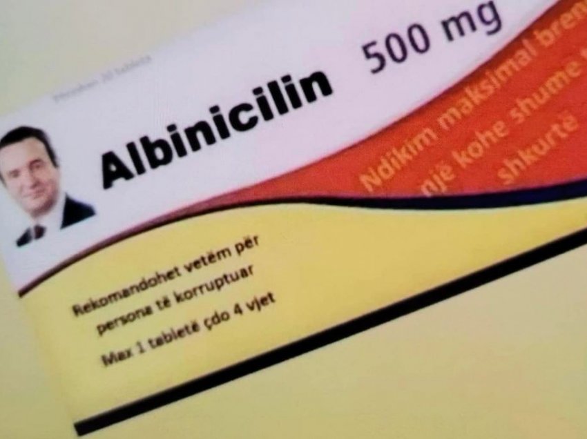 Tomë Gashi zbulon “ilaçin” kundër hajnisë, korrupsionit dhe tenderomanisë, quhet Albinocilin
