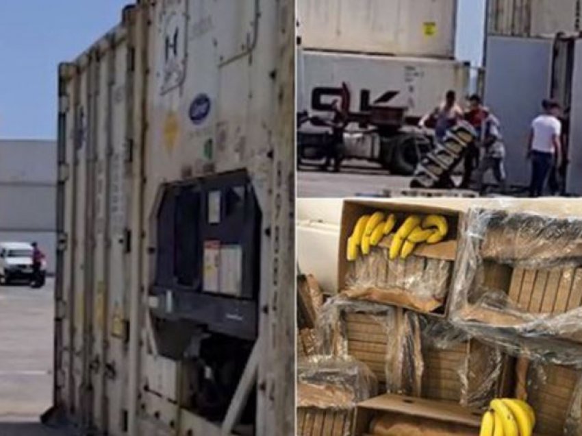 Mbi 100 kg kokainë në banane, policia zbulon si erdhi nga Ekuadori në Shqipëri