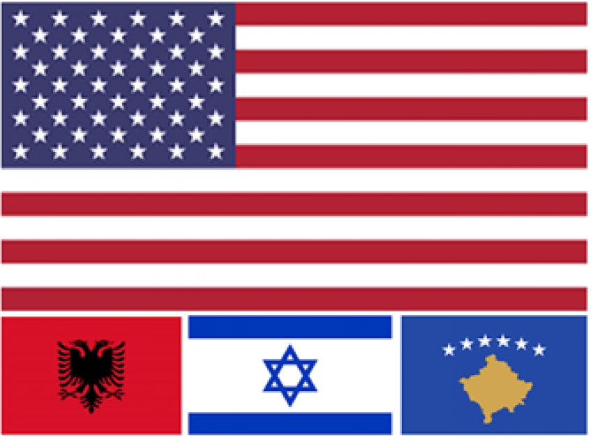 Kosova dhe Izraeli janë dy shtetet më të besuar të shteteve të bashkuara të Amerikës