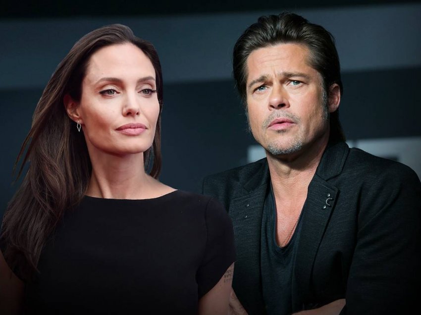 Angelina Jolie po shet dhuratën e Brad Pitt