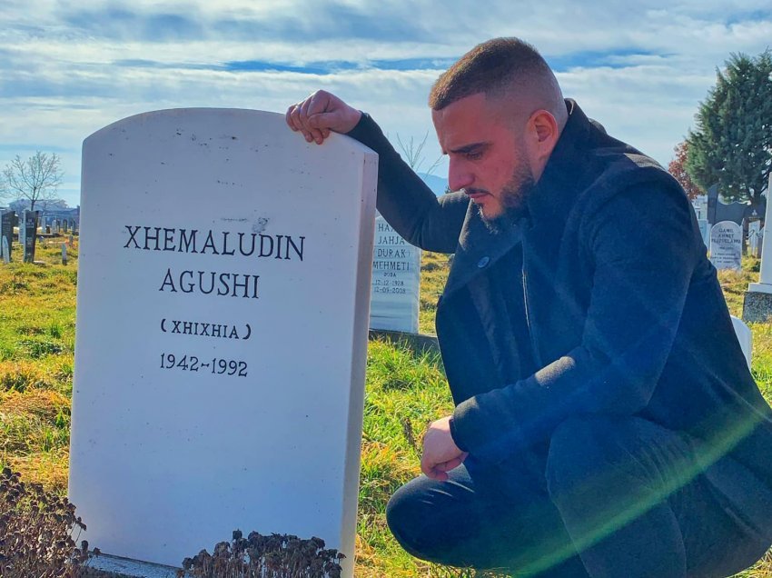 Arian Agushi pas 3 vitesh viziton varrin e babait të tij në Preshevë, i tregon për Guerilin