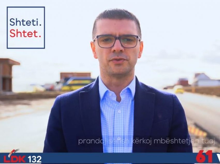 Visar Hoti: Mbajta fjalën për magjistralen Podujevë-Prishtinë, prandaj kërkoj përsëri votën tuaj