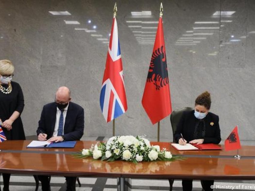 Tiranë: Marrëveshje me Britaninë Madhe dhe Irlandën e Veriut