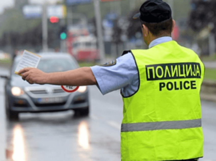 Gjobiten 269 vozitës në Shkup