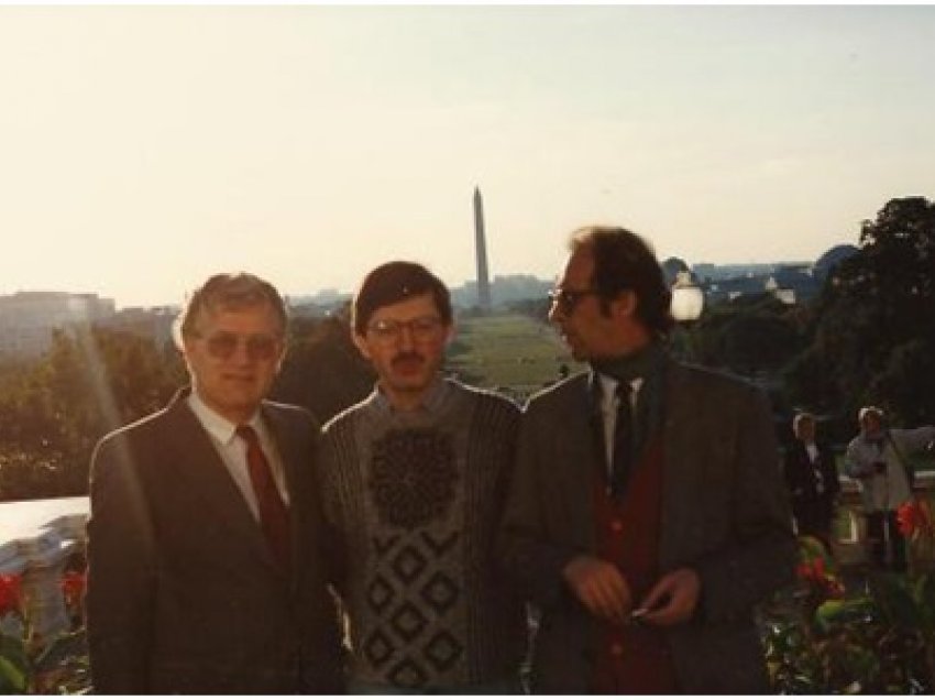 Foto të rralla historike të Ibrahim Rugovës në Uashington