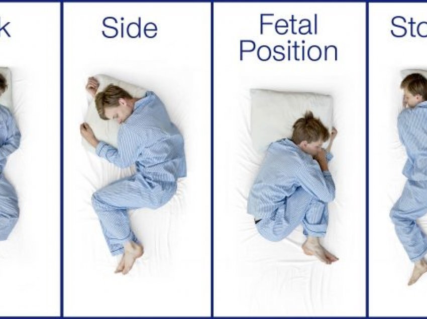 Disa pozicione të gjumit që mund t’iu ndihmojnë për dhimbjen e shpinës