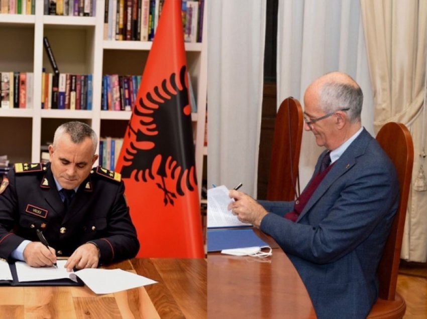 Nënshkruhet marrëveshja e bashkëpunimit midis policisë shqiptare dhe asaj italiane