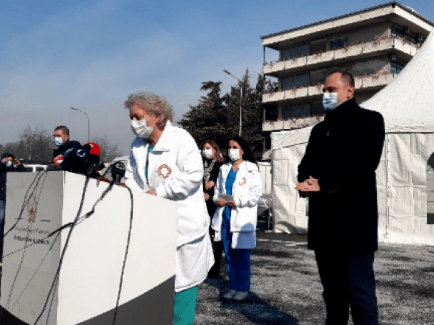Infermierja e parë e vaksinuar në Maqedoni: Ndjehem shumë mirë, ua rekomandoj të gjithëve