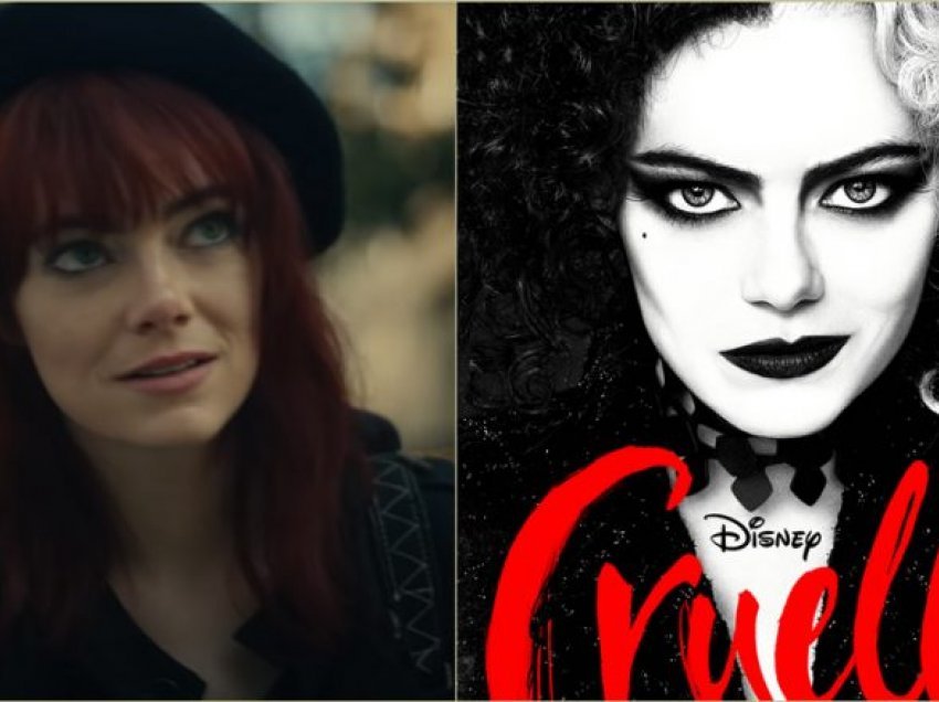 Emma Stone në rolin e keqbërëses në filmin “Cruella”