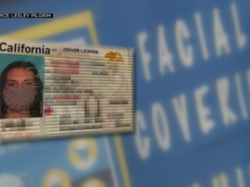 Pasaportë me maskë në Kaliforni, vështirësi në identifikim