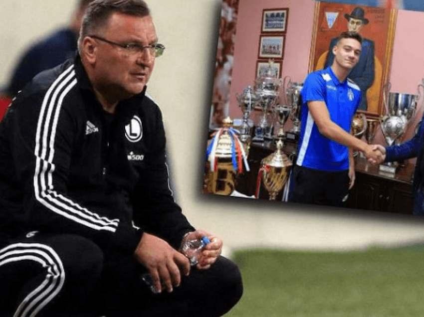 Trajneri i Legias flet për shqiptarin