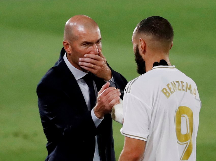 Zidane e konfirmon: Benzema nuk do të jetë nesër